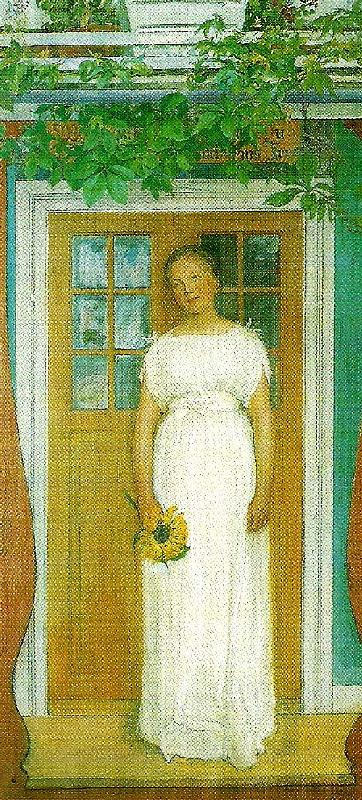 Carl Larsson sjutton ar ingar i larssons oil painting image